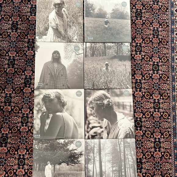 RARE Folklore Taylor Swift Vinyl Bundle All Variants New Sealed Bettys Garden - Picture 9 of 10